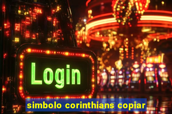 simbolo corinthians copiar